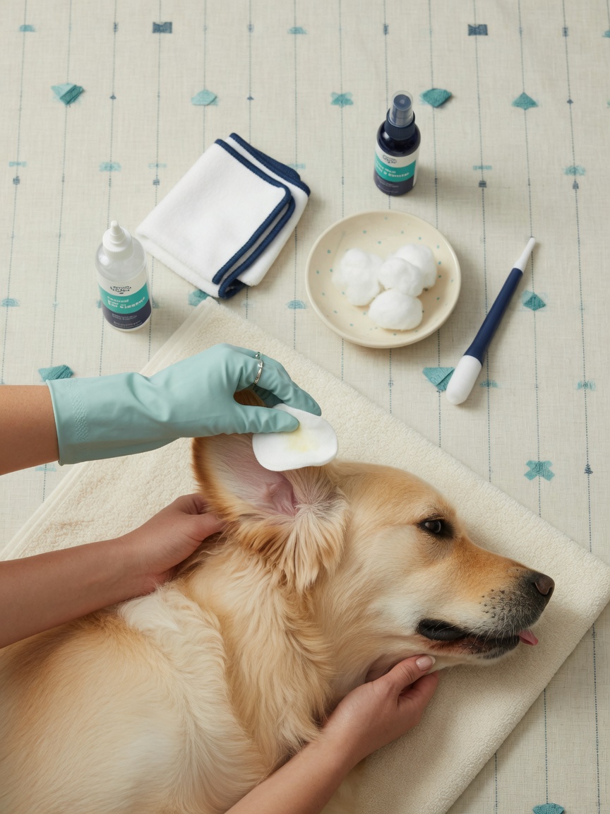 How to Clean Dog Ears Safely