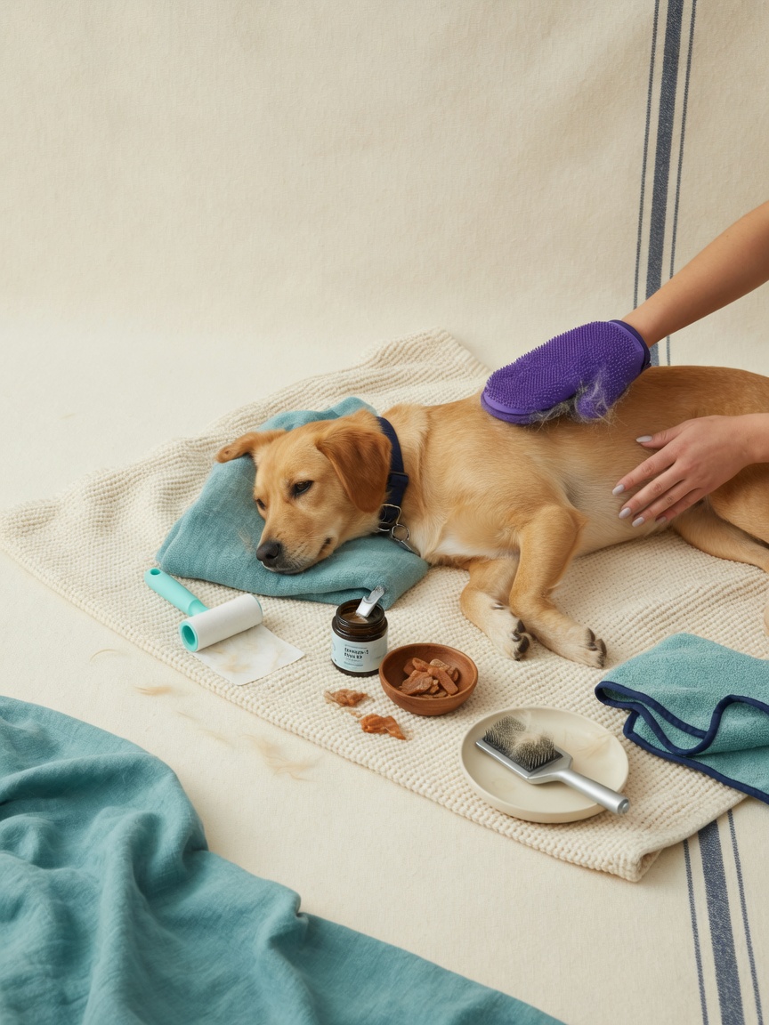 How to Reduce Dog Shedding